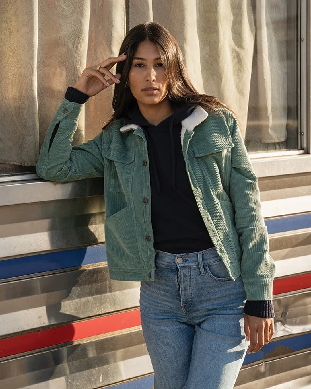 Final Clearance Organic Corduroy Aviator Jacket