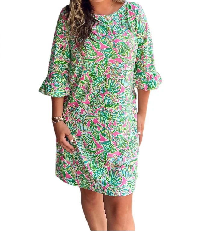 Hurry In Nancy Dress In Green