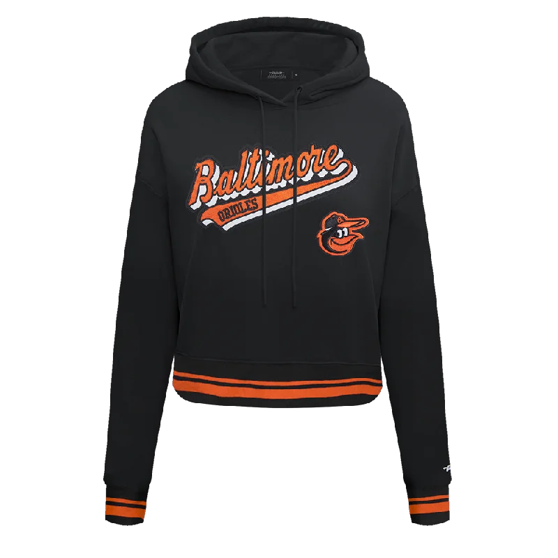 Price Reduction SUDADERA CON GORRO MLB BALTIMORE ORIOLES SCRIPT TAIL PARA MUJER