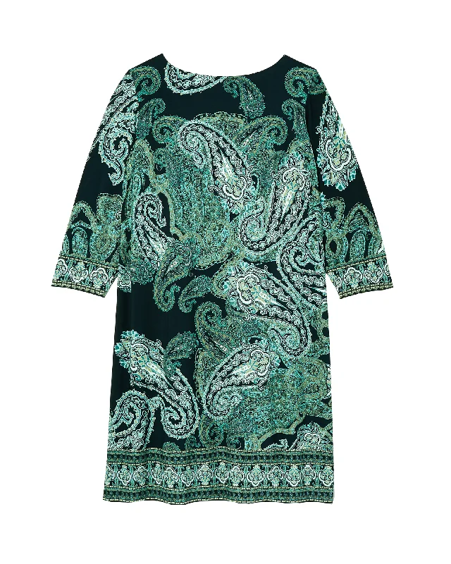 Bargain Prices Zelda Shift Dress | Navy / Kelly Green