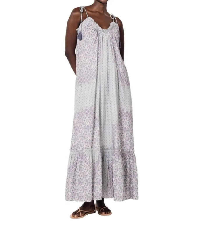 Price Reduction Cindy Ankle Dress In Paloma Print