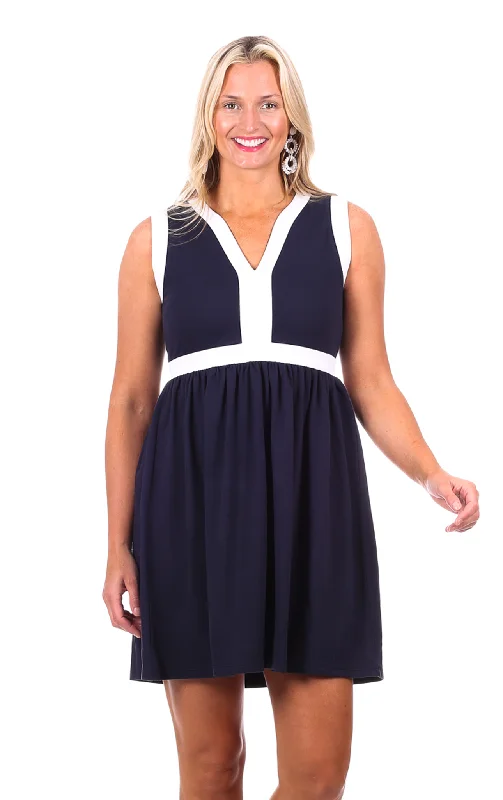 New Deals Ruth Dress in Navy