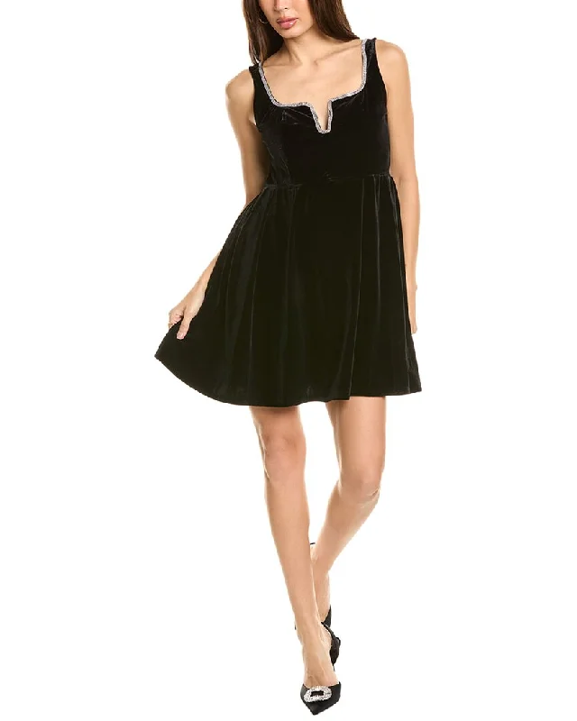 Low Prices Seraphina Velvet Mini Dress
