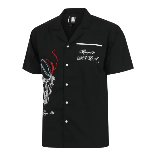 Deal Frenzy Dream Embroidered Round21 Bowling Shirt