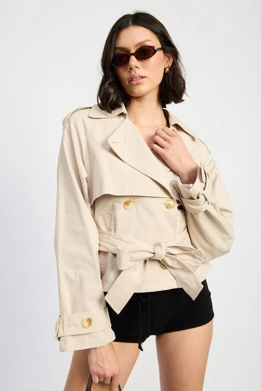 Mega Sale Emory Park Layered Trench Style Jacket