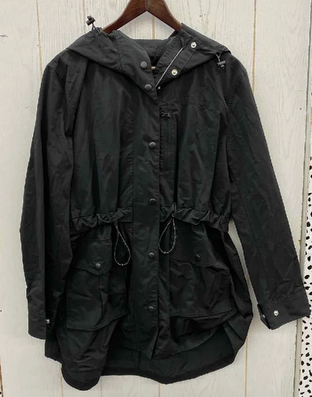 Markdowns J Crew Black Womens Size M Jacket (Outdoor)