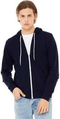 Huge Discounts Bella + Canvas 3739 Unisex Poly-Cotton Fleece Full-Zip Hooded Sweatshirt - Navy Huge Discounts Bella + Canvas 3739 Unisex Poly-Cotton Fleece Full-Zip Hooded Sweatshirt - Navy