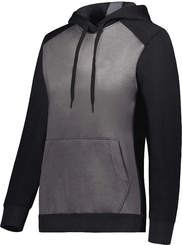 TIME-Limited Offer Augusta 6867 Ladies Three-Season Fleece Pullover Hoodie - Carbon Heather Black TIME-Limited Offer Augusta 6867 Ladies Three-Season Fleece Pullover Hoodie - Carbon Heather Black