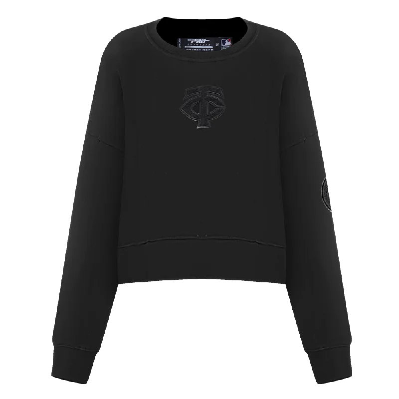 Super Bargain SUDADERA DE CUELLO REDONDO MLB MINNESOTA TWINS SMU PARA MUJER