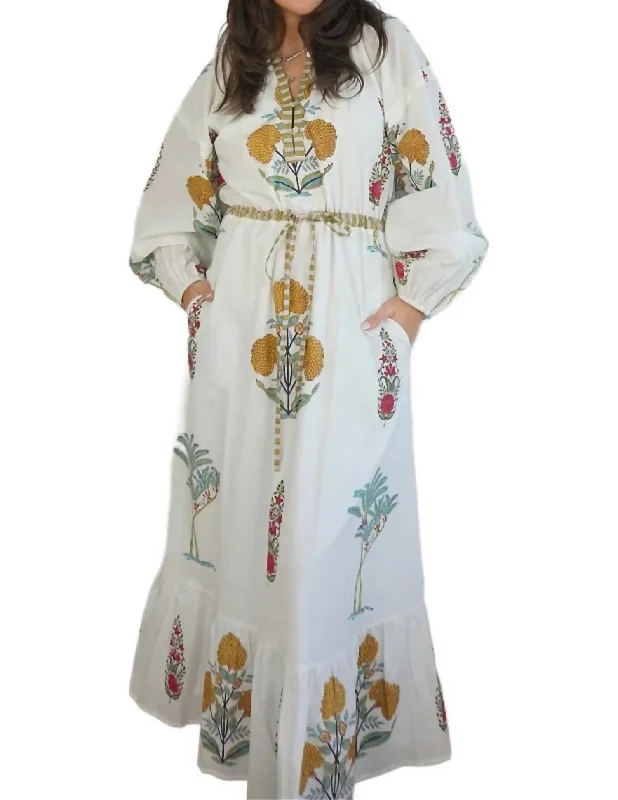 Super Bargain Joel Maxi Dress In Kabir Floral
