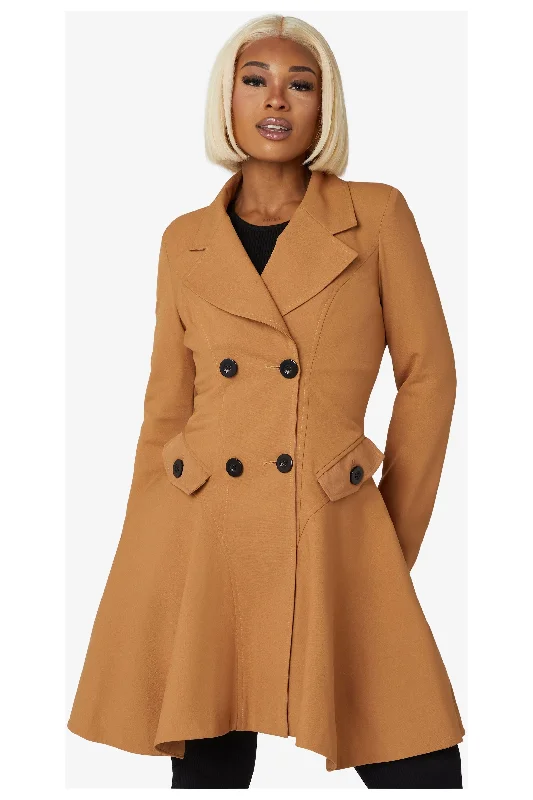 Limited Edition De La Creme Fashions Spring Summer Fit And Flare Skater Coat