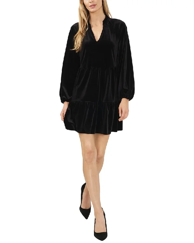 Friends and Family Sale Cece Split Neck Tiered Dress