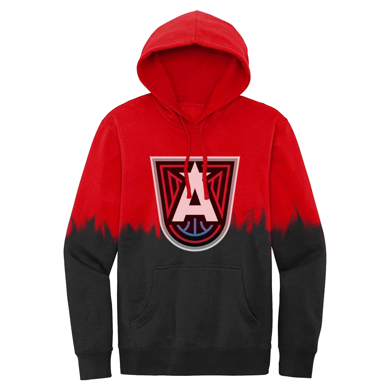 Savings Alert Fisll Dip Dyed Applique Hoodie