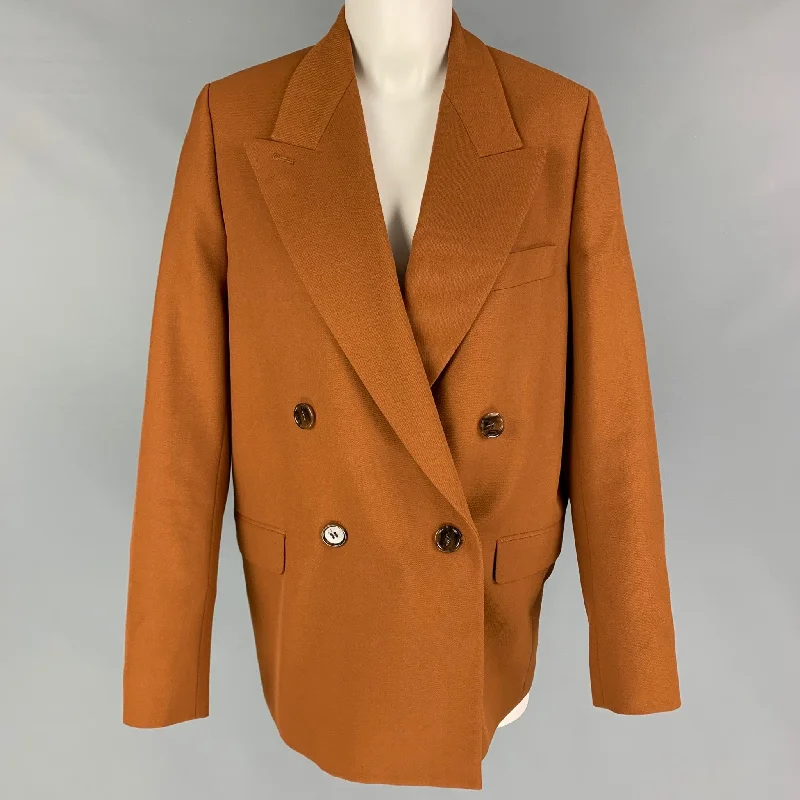 Discount Deals ACNE STUDIOS Size M Brown Polyester Wool Jacket Blazer