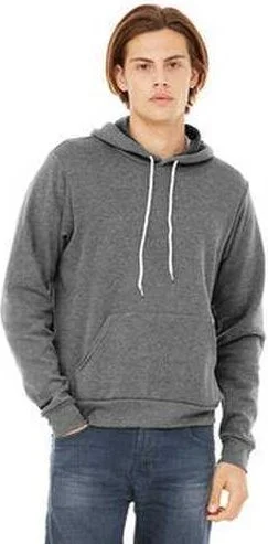 Savings Bonanza Bella + Canvas 3719 Unisex Sponge Fleece Pullover Hooded Sweatshirt - Deep Heather Savings Bonanza Bella + Canvas 3719 Unisex Sponge Fleece Pullover Hooded Sweatshirt - Deep Heather