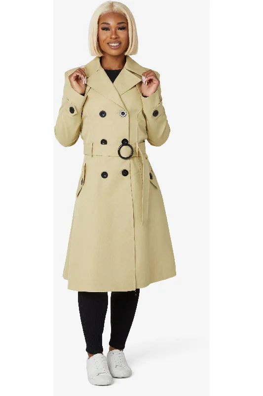 Bargain Prices De La Creme Fashions Spring Summer Double Breasted Trench Coat
