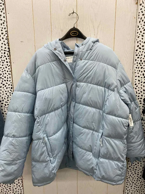 Overstock Amazon Blue Womens Size 4X Jacket (Outdoor)