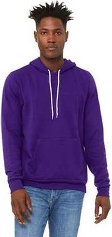 Midnight Madness Bella + Canvas 3719 Unisex Sponge Fleece Pullover Hooded Sweatshirt - Team Purple Midnight Madness Bella + Canvas 3719 Unisex Sponge Fleece Pullover Hooded Sweatshirt - Team Purple