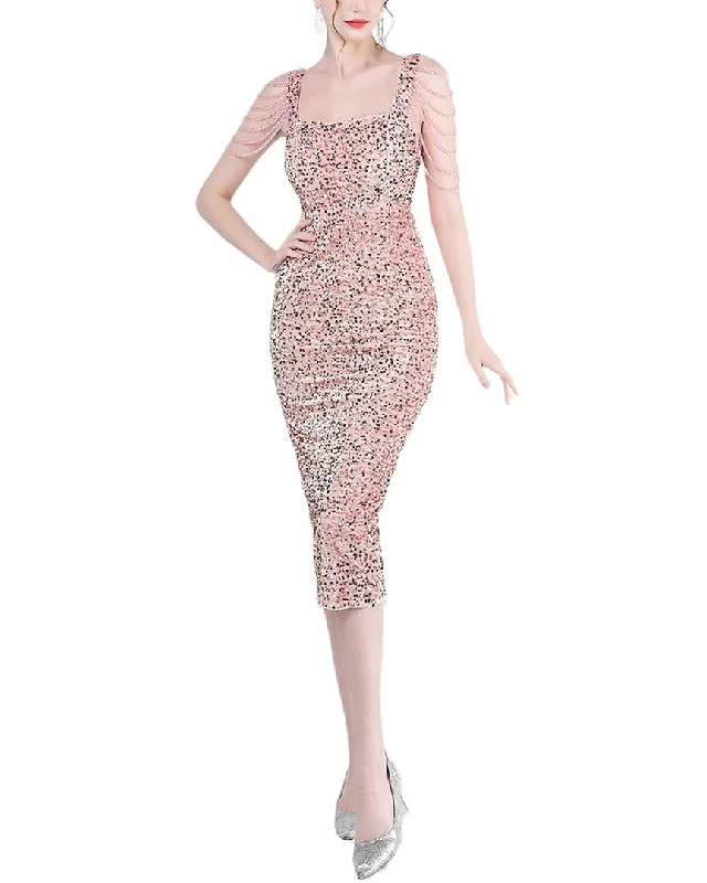 Act Now KALINNU Midi Dress