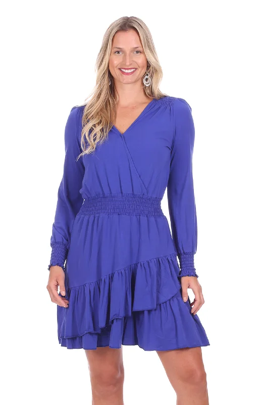 Price Fest Vivianne Dress in Bright Blue