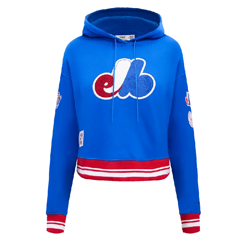 Bargain Bin SUDADERA CON GORRO MLB MONTREAL EXPOS RETRO CLASSICS PARA MUJER
