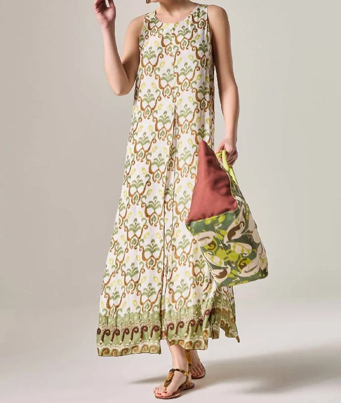Best Seller Officinalis - Maxi Dress Beaded Bottom In Multi
