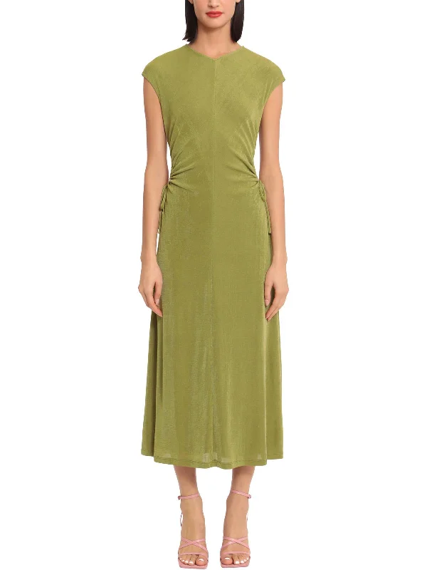 Special Offer Womens Cut-Out Stretch Maxi Dress