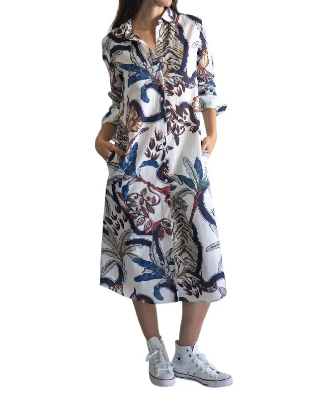 Exclusive Access Tunic Dress In Tiger
