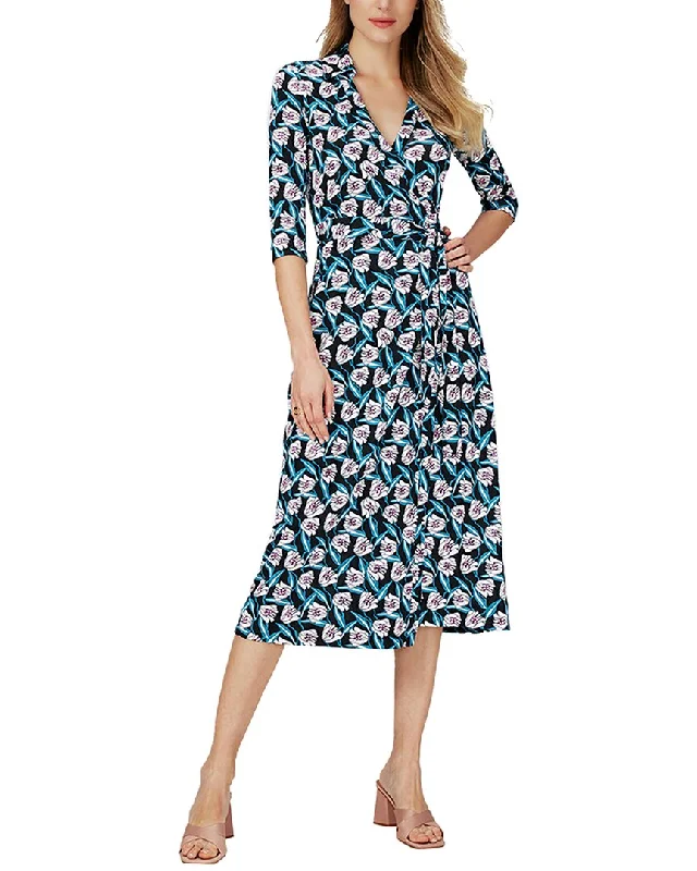 Deal Dash Diane von Furstenberg Abigail Silk Midi Dress