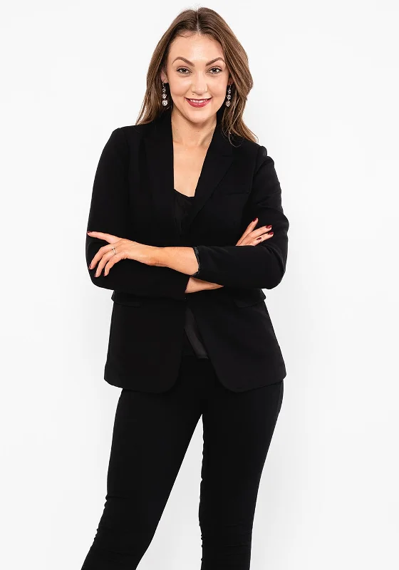 Online Specials Seventy1 Single Button Blazer, Black