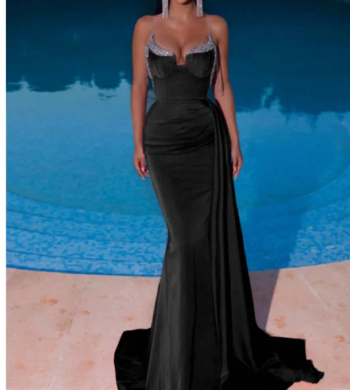 While Supplies Last Bustier With Beads In Black