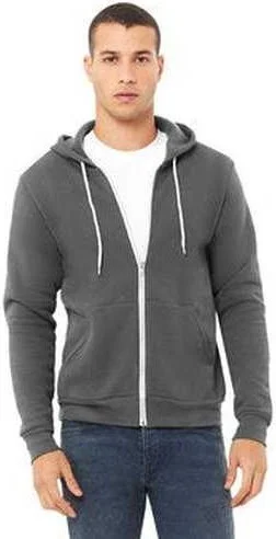 Exclusive Offers Bella + Canvas 3739 Unisex Poly-Cotton Fleece Full-Zip Hooded Sweatshirt - Asphalt Exclusive Offers Bella + Canvas 3739 Unisex Poly-Cotton Fleece Full-Zip Hooded Sweatshirt - Asphalt