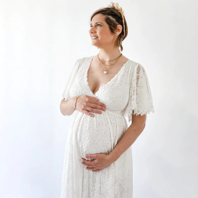 Act Fast MaternityDress With Pockets #7004