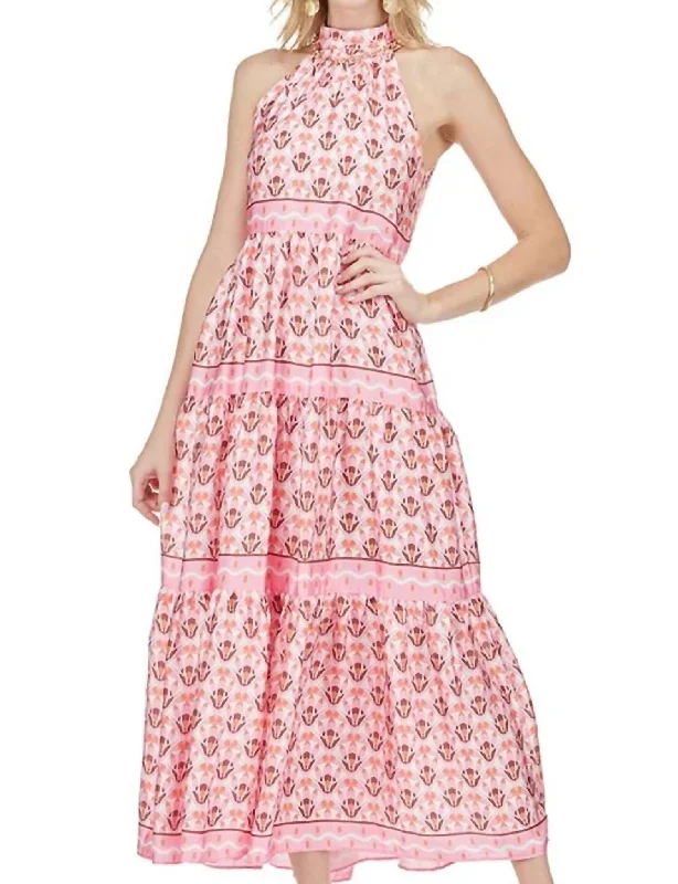 Online Specials Tribeca Fans Maxi Dress In Multi