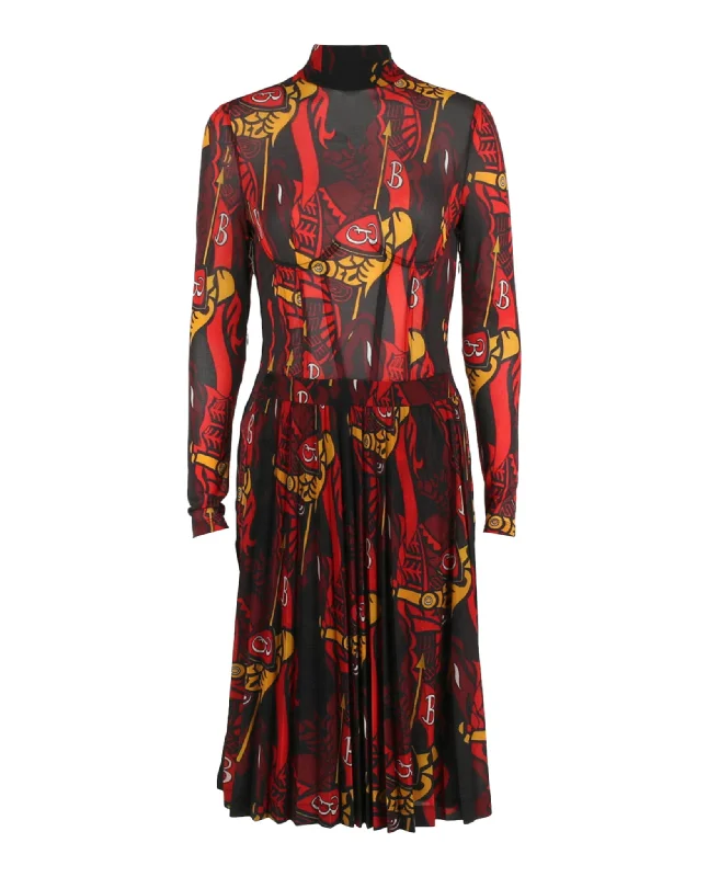 Big Savings Long Sleeve Trapeze Dress