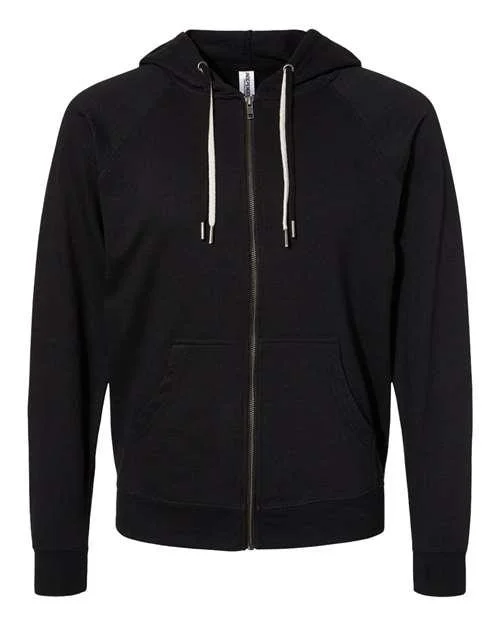 Hurry In Independent Trading Co. Icon Lightweight Loopback Terry Full-Zip Hooded Sweatshirt SS1000Z Hurry In Independent Trading Co. Icon Lightweight Loopback Terry Full-Zip Hooded Sweatshirt SS1000Z
