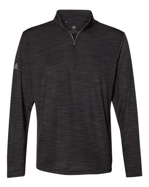 Act Fast Adidas Lightweight Mélange Quarter-Zip Pullover A475
