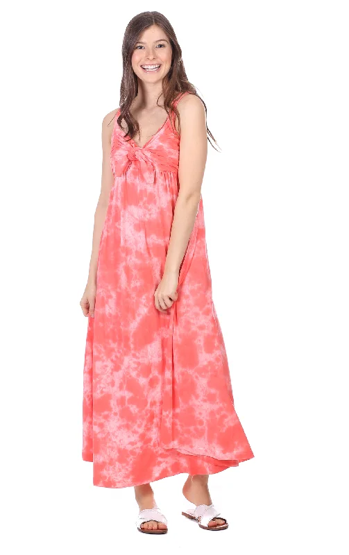 Limited Time Miranda Maxi in Coral Tie Dye
