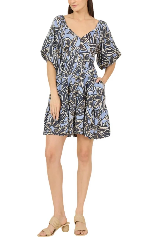 Special Promotion Ila Mini Dress In Martina Harbor