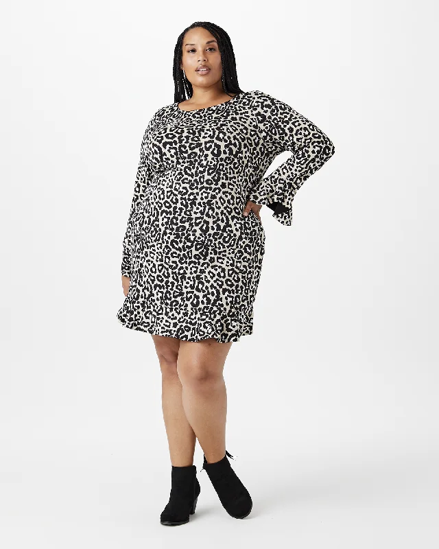 Price Rollback Clifton Reversible Jersey Dress | Tan / Black