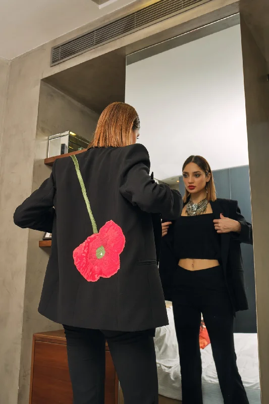 Weekend Deal BLACK POPPY BLAZER