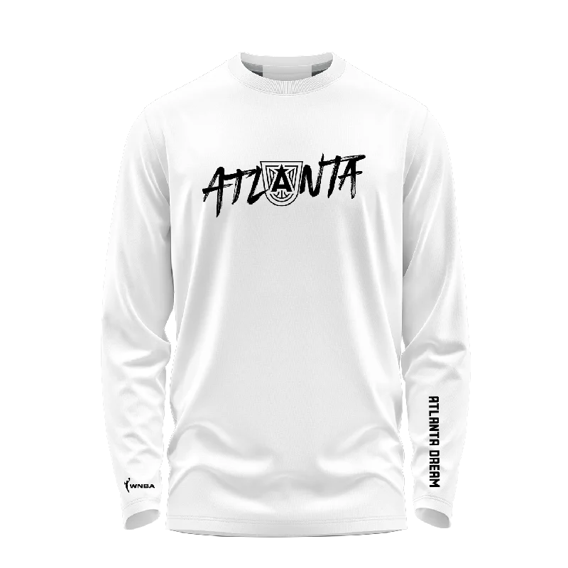 New Deals Atlanta Court Logo Long Sleeve T-Shirt