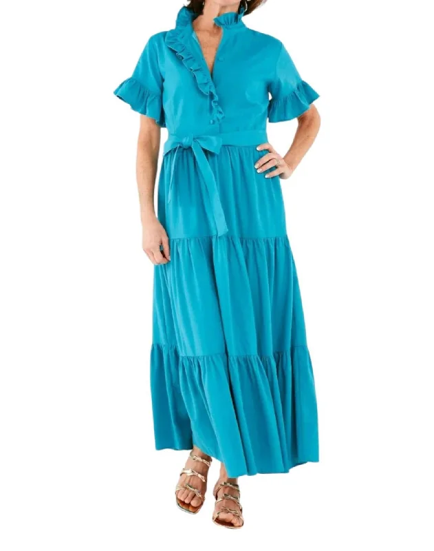 Price Fest Sadie Maxi Dress In Coastal Blue