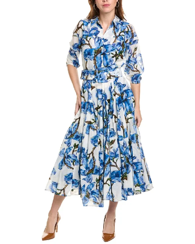 The Best Prices Samantha Sung Birdy Shirtdress