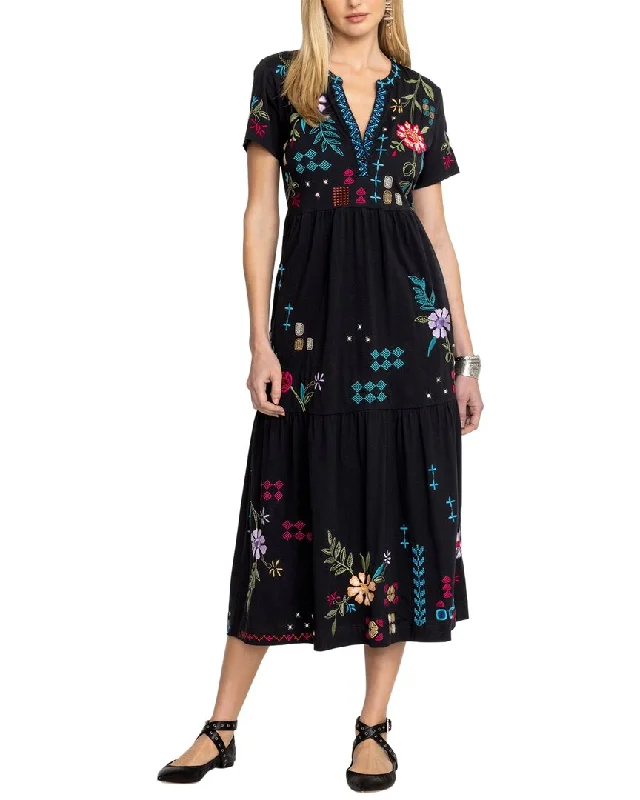 Weekend Special Johnny Was Katie Henley Tiered Knit Dress