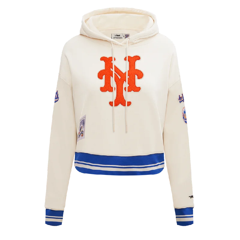 Midnight Madness SUDADERA CON GORRO MLB NEW YORK METS RETRO CLASSICS PARA MUJER