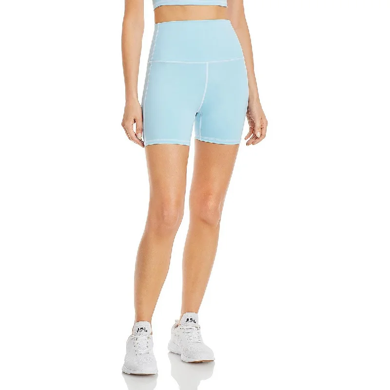 Price Reduction Frankies Bikinis Womens Active High-Rise Workout Bike Short