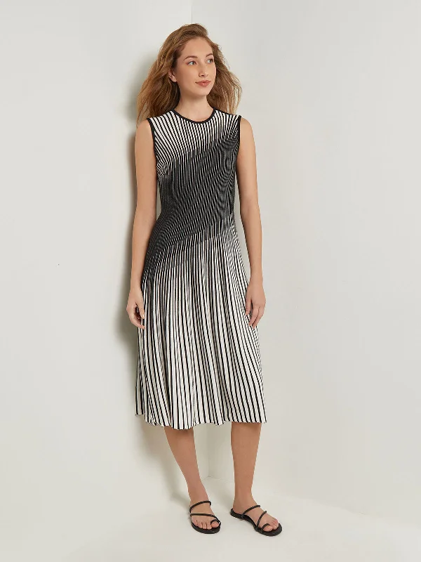 Unbeatable Prices Midi A-Line Dress - Ombre Soft Intarsia Knit