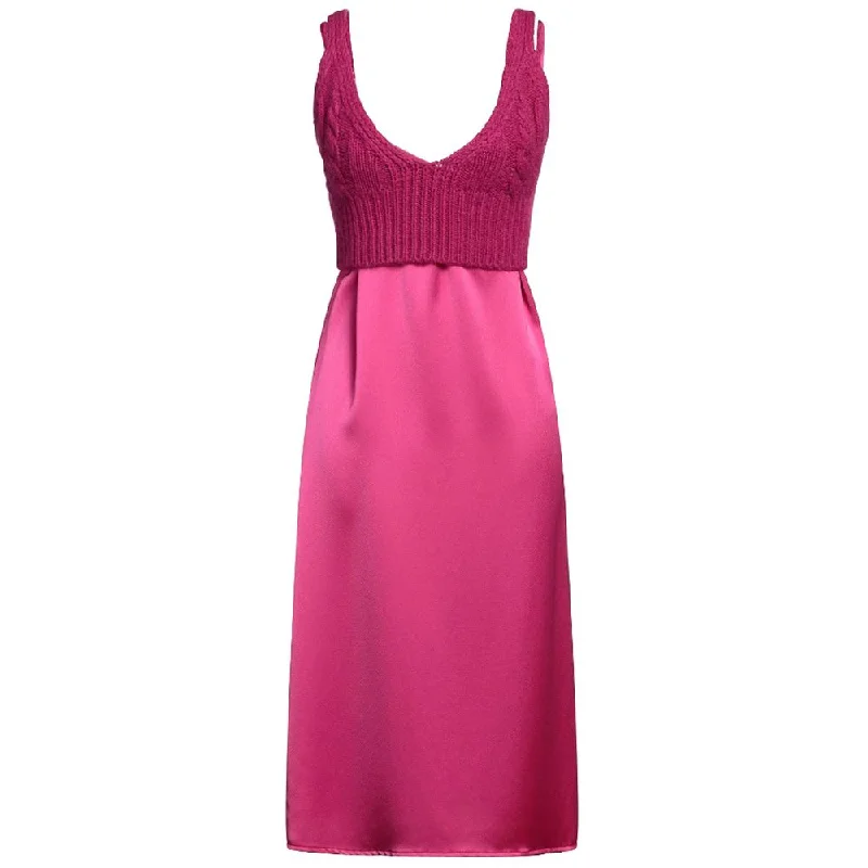 Final Clearance PINKO pink Polyester Women's Dress