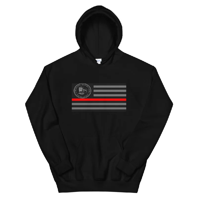 Don't Wait Thin Red Line Hoodie